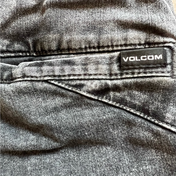 Volcom Grey Acid Wash Joggers - Picture 3 of 6